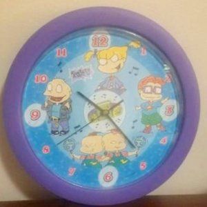 1999 Viacom Nickelodeon Rugrats KidsTalking Clock